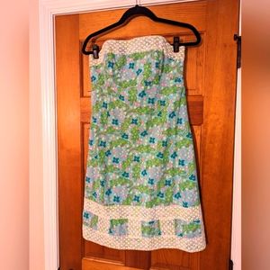 Lily Pulitzer strapless dress